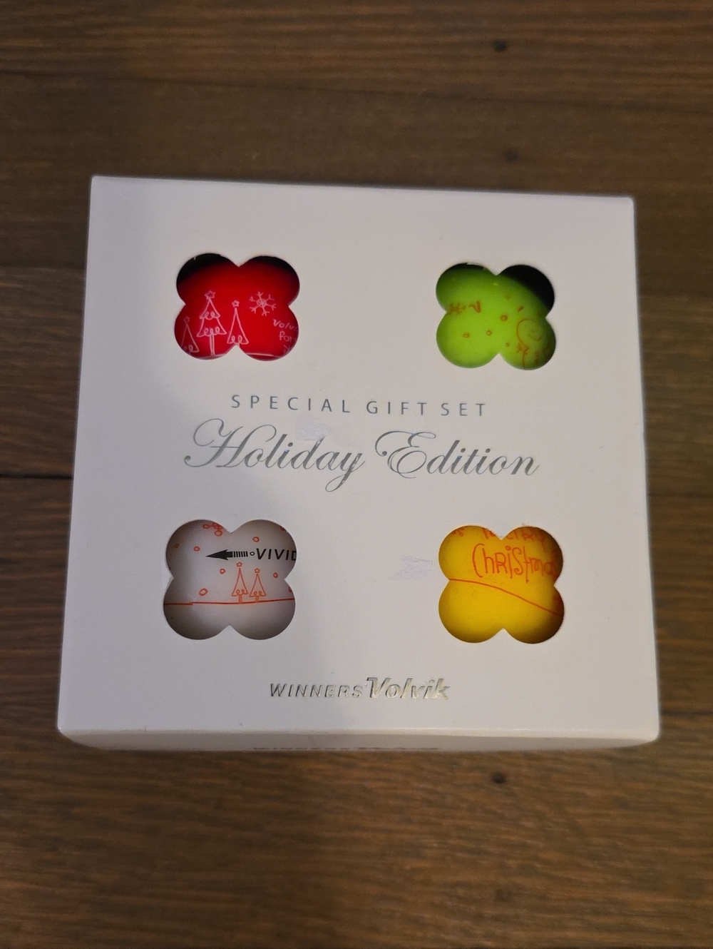 Holiday Edition Special Gift Set - Red, Green, White, Yellow